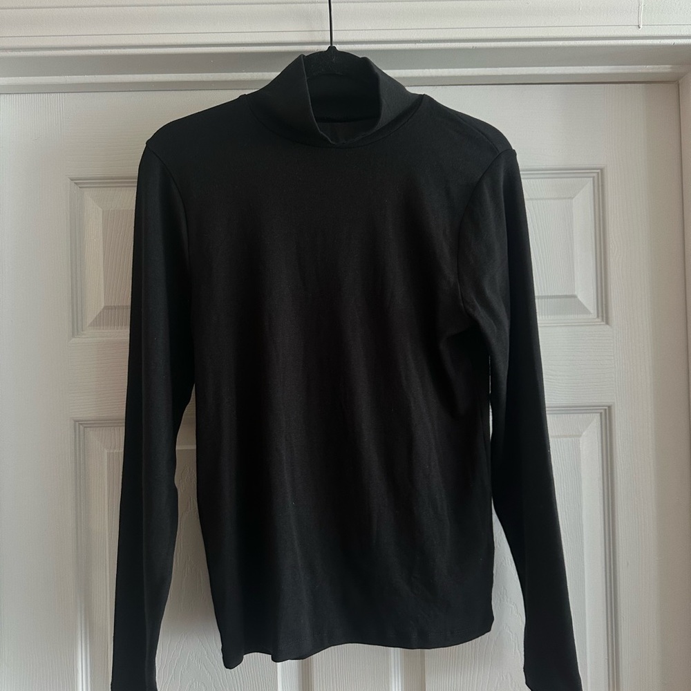 J. Crew Black Everyday Tee